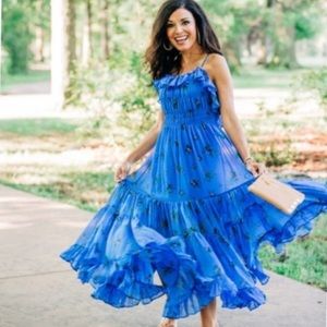 Free people cloud nine maxi dress